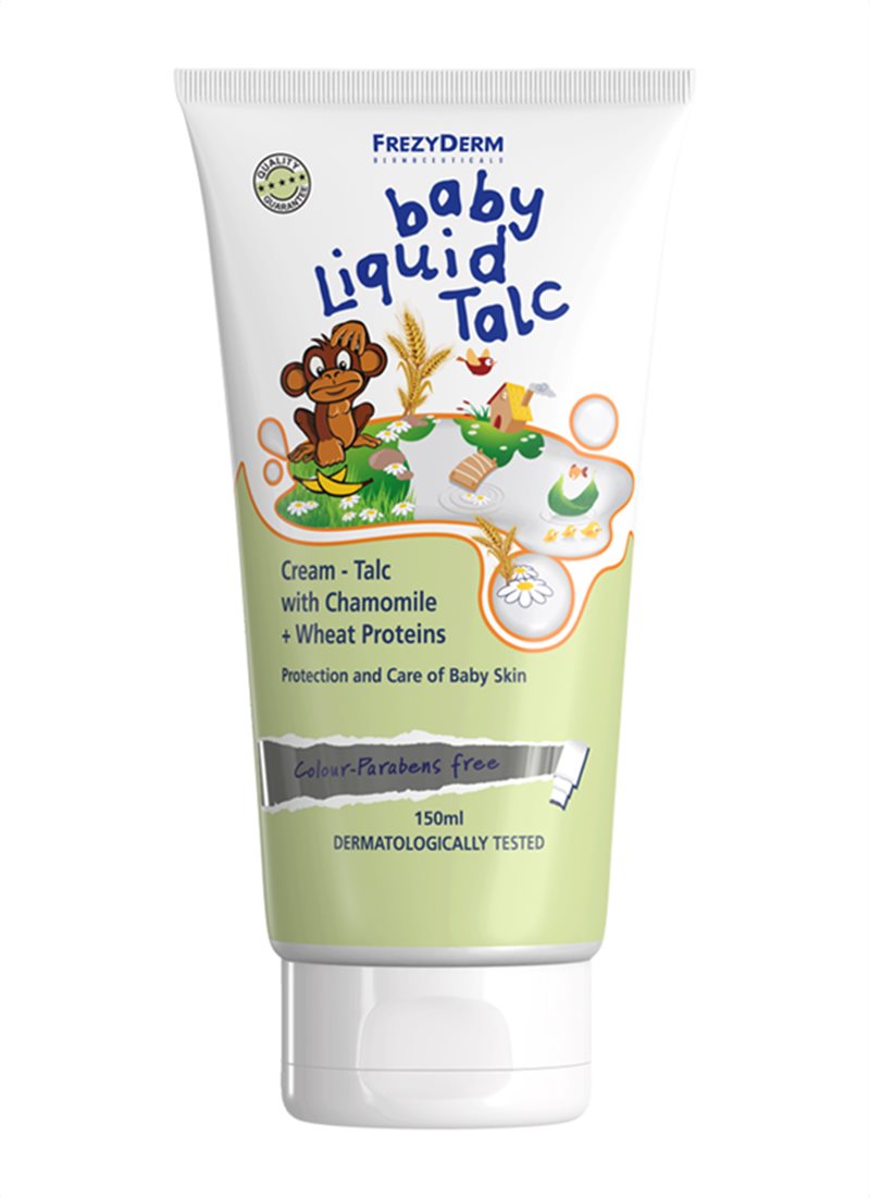 Liquid Talc For Sensitive Baby Skin FREZYDERM